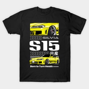 Iconic Silvia S15 Car T-Shirt